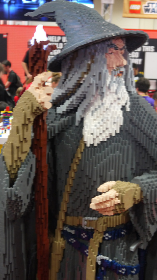 Illustration for article titled The Giant LEGO Creations of Comic-Con